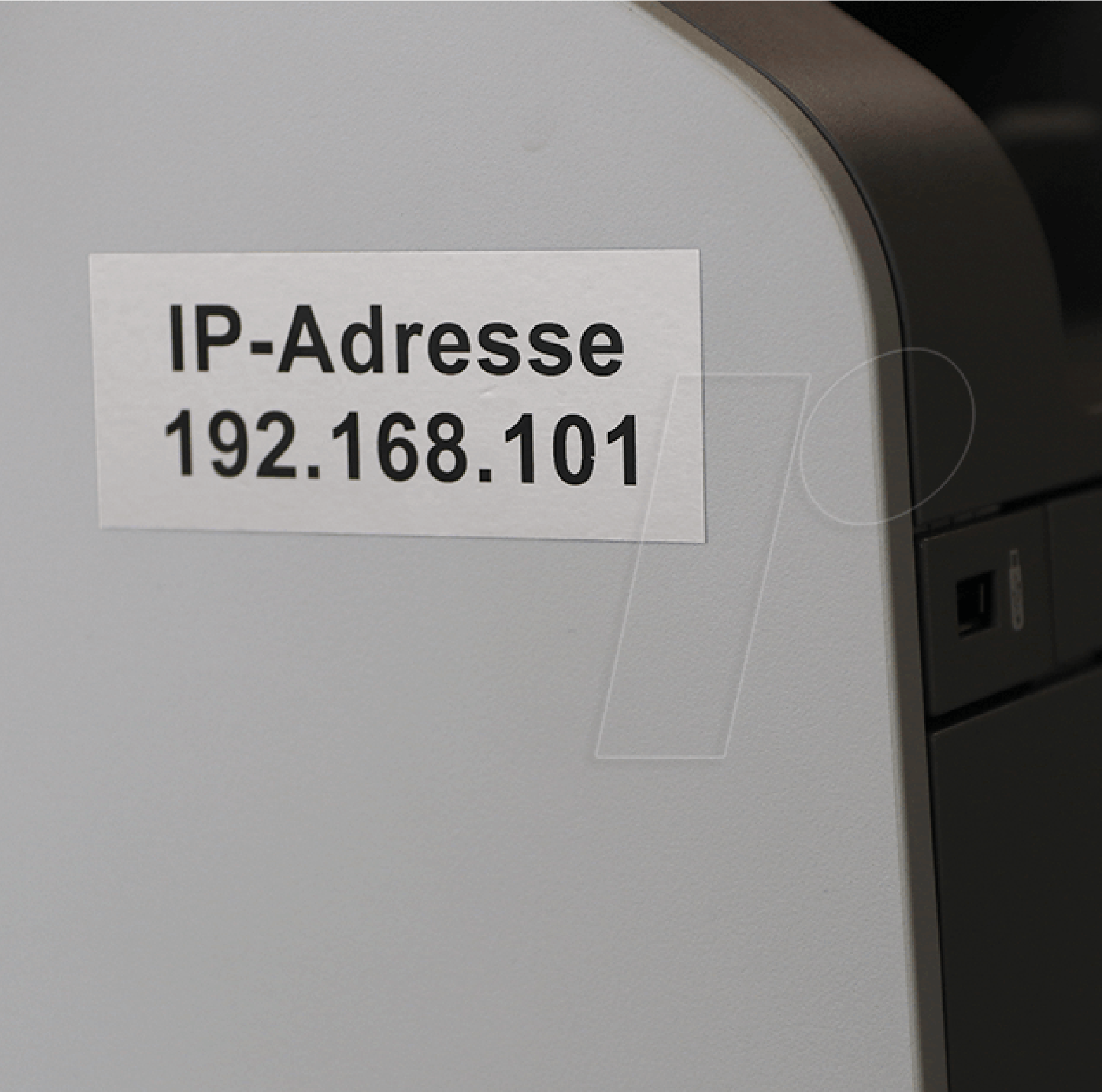 label output