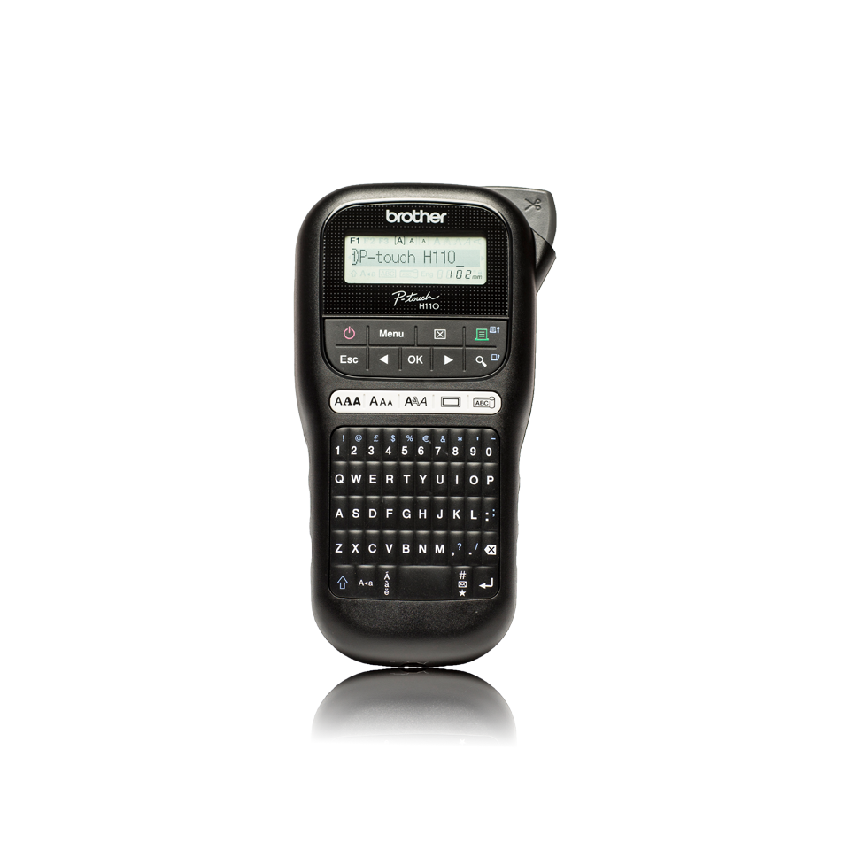 PT-H110 Taşınabilir Etiket Yazıcı (6-12 mm, TZe Serisi)