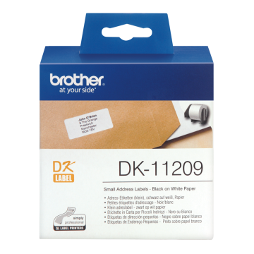 DK-11209 Küçük Adres Etiketİ 62x29mm 800'lü (DK Serisi, Termal)