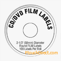 DK-11207 58x58mm CD Etiketi 100'lü (DK Serisi, Termal)