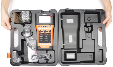 PT-E550WVP Taşınabilir Endüstriyel Etiket Yazıcı (6-24 mm, TZe Serisi, Wi-Fi)