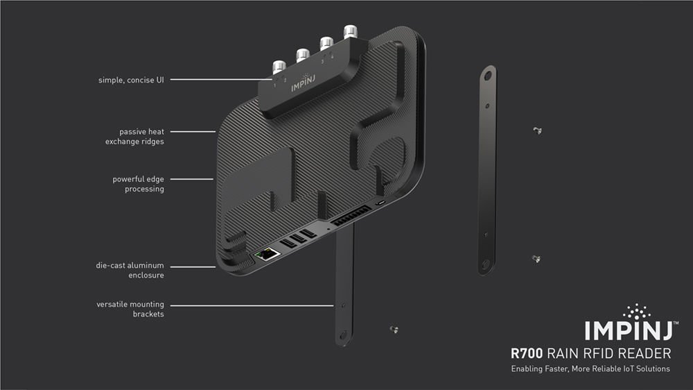 Impinj R700 RAIN RFID Sabit Okuyucu (4 port)
