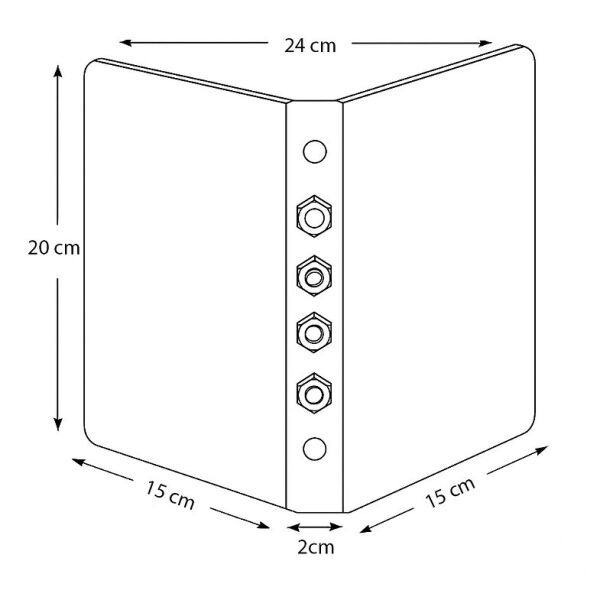 Natyatech NT1200M Yüksek kazanç 1200MHz Yönlü Anten