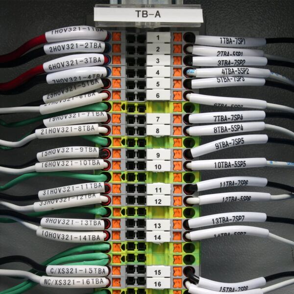 HSe-241 18mm Beyaz üzerine Siyah Isı ile Daralan Makaron (HSe Tube)