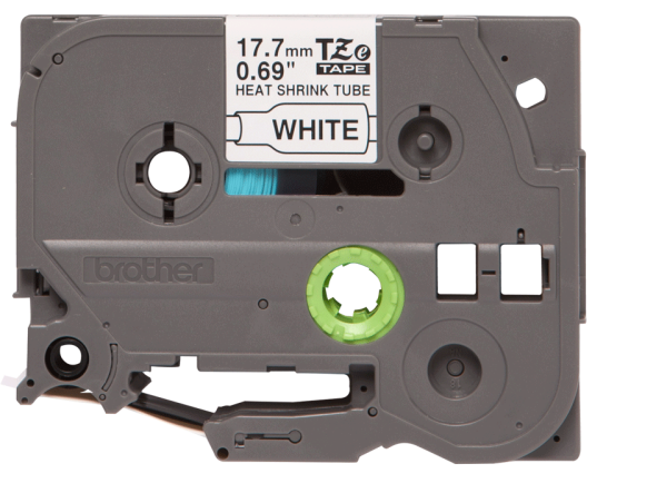 HSe-241 18mm Beyaz üzerine Siyah Isı ile Daralan Makaron (HSe Tube)