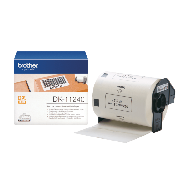 DK-11240 102mm x 51mm 600 Adet Beyaz (DK Serisi, Termal)